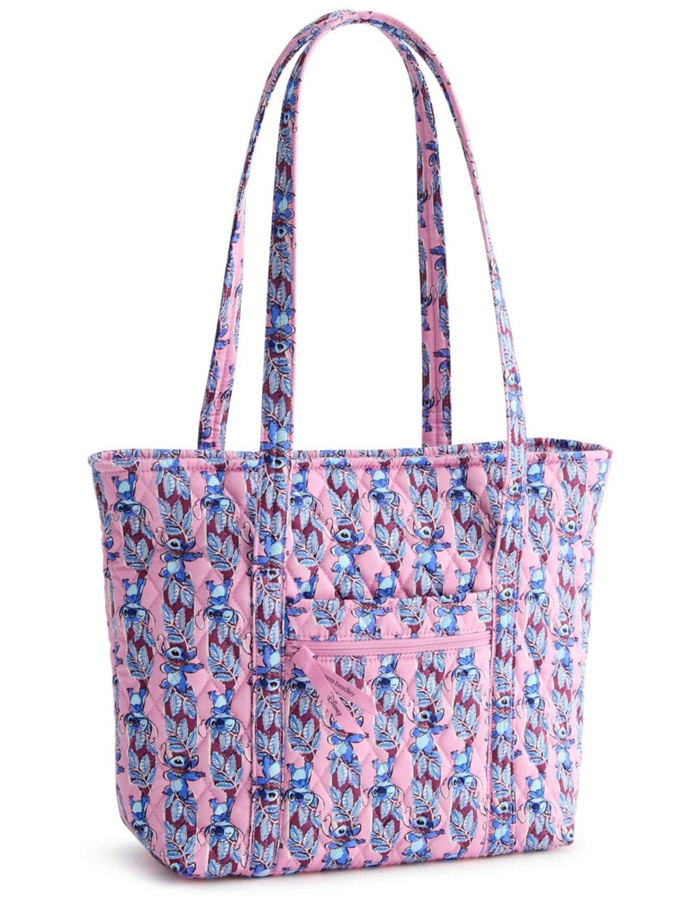 Vera Bradley Disney Small Original Vera Tote
Surfboard Stitch in Premium Cotton